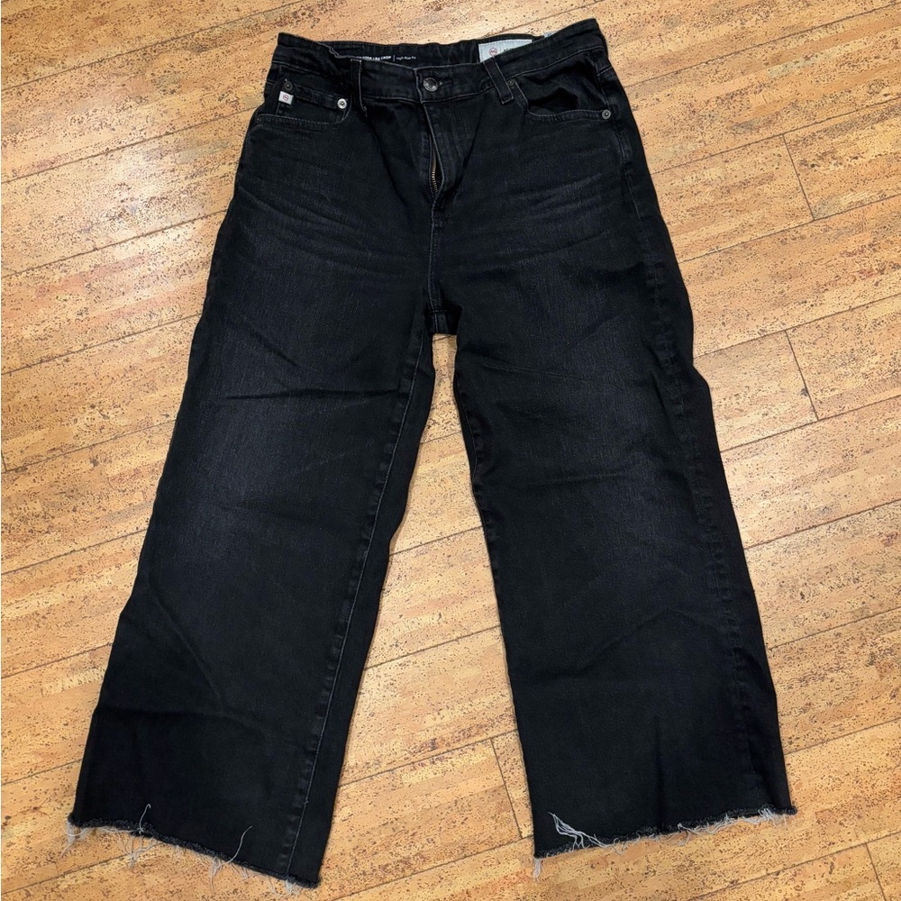 AG Sage High Rise Wide Leg Crop